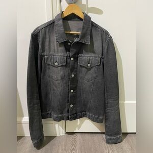 Helmut Lang Men's Washed Black Denim Jacket